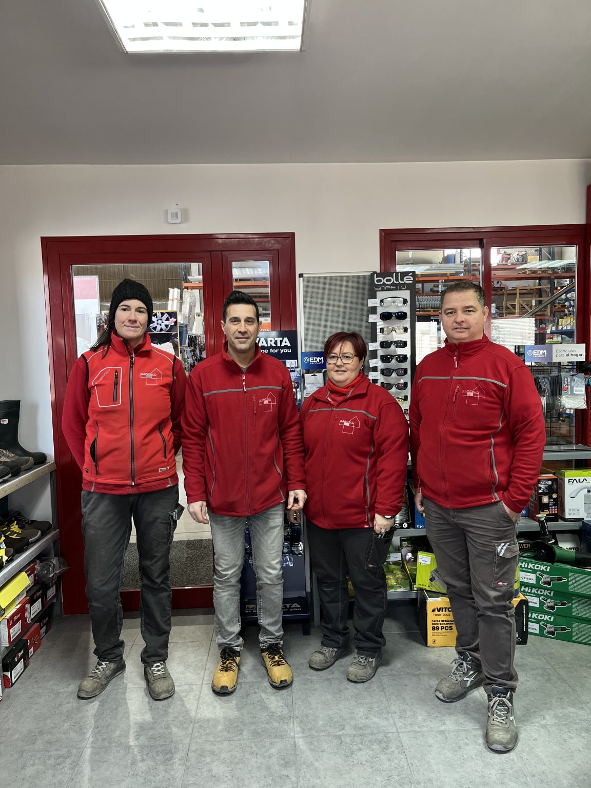 Equipo de Materiales de Construcción Barceló en Teruel